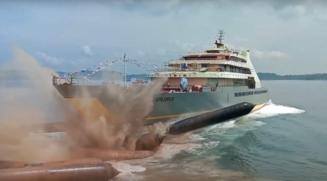 Indonesia’s premier super yacht J7 Explorer has been delivered