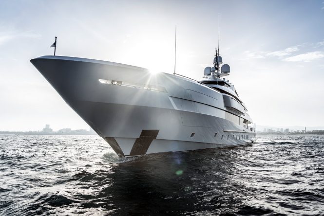 FEATURED SUPERYACHT: 60m Heesen motor yacht LUSINE reaches for the stars
