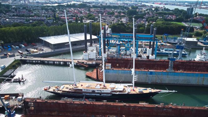 Largest Dutch-built yacht in the world: Sailing yacht Y721 thought to be named KORU