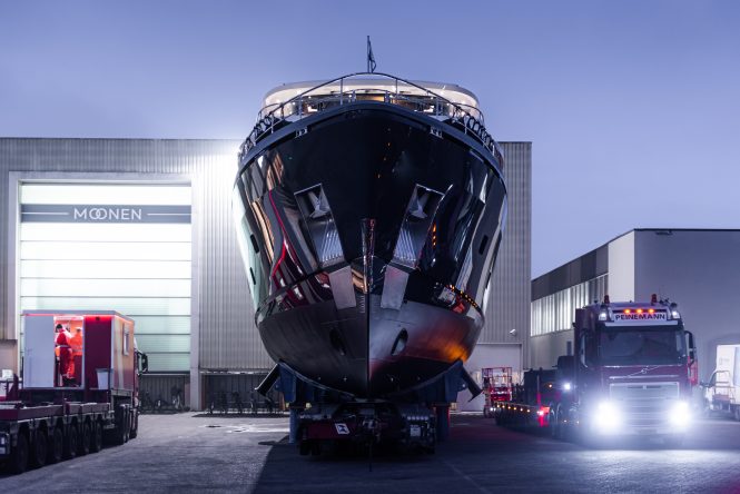 LAUNCH: Dutch shipyard Moonen Yachts launches 37m superyacht COCOON