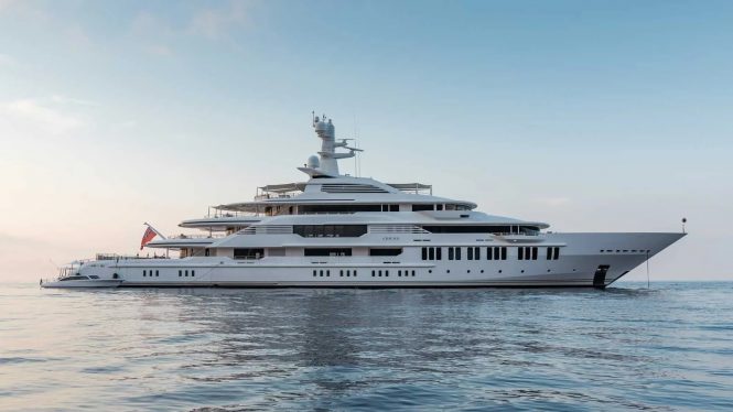 Renamed 89m Oceanco luxury yacht CLOUD 9 is a shining example of yacht building craftmanship