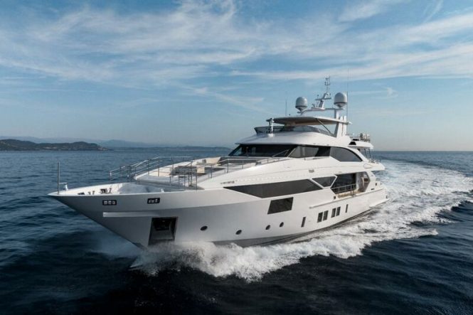 Charter a trip for your loved ones on board the aptly named motor yacht FAMILY