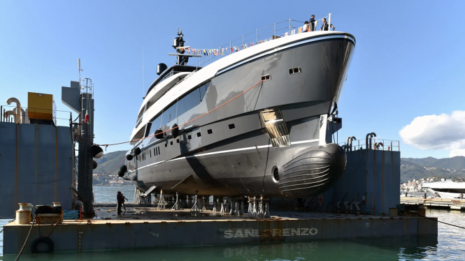 Superyacht ALMA by Sanlorenzo
