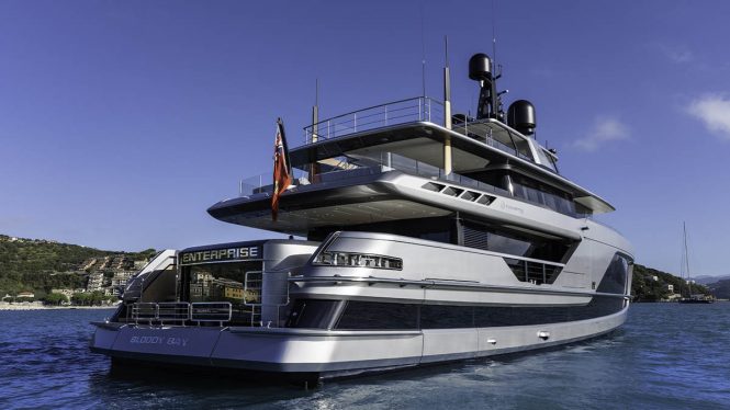 First look at 38m custom super yacht ENTERPRISE