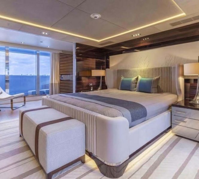 master suite with great views