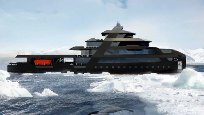 Explorer yacht NAUTILUS 650 MY2023 ‘BLACK WHALE’ concept revealed