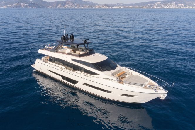 Contemporary and stylish motor yacht NOEMIA now available for charter around the Eastern Mediterranean