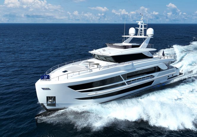 Superyacht JEMILY II just launched by Horizon and is now on its way to meet its owner in the USA
