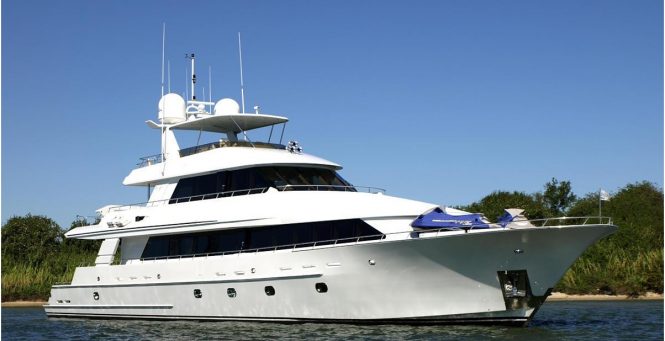 Motor yacht REAL SUMMERTIME available for charter in Florida and the Bahamas