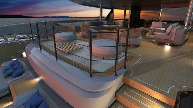 Baglietto HULL10238 main deck aft