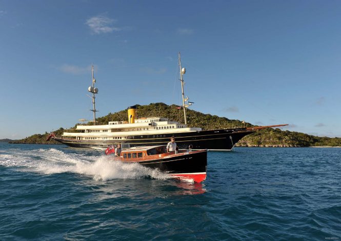 Classic super yacht NERO