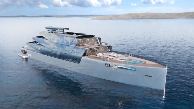 Ground-breaking concept yacht PEGASUS is the world’s first 3D printed yacht.