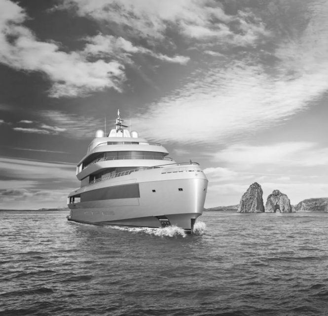 72m super yacht METAMORPHOSIS unveiled by The Italian Sea Group and designer Georgio Armani