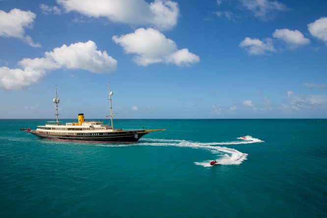 Classic Super yacht NERO
