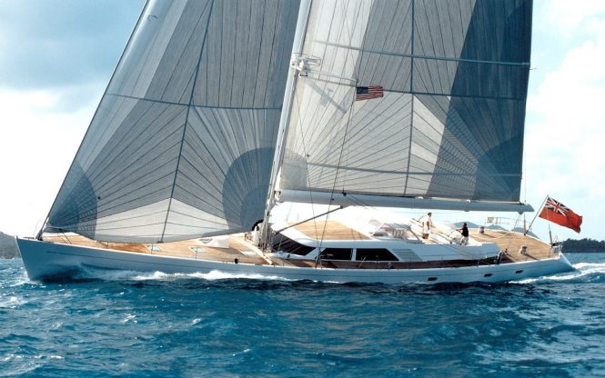 Super yacht SPIIP renamed: Authentic and 34m beautiful sailing yacht SEALEN B ready for charter under her new name.
