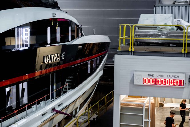 Heesen Yachts christens and launches ‘Project Skyfall’ as super yacht ULTRA G, the shipyard’s first of 2023