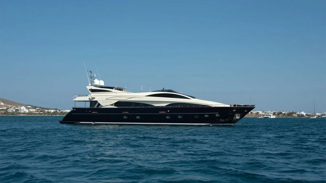 Families will love 36m luxury yacht BEYOND available for charter in Greece