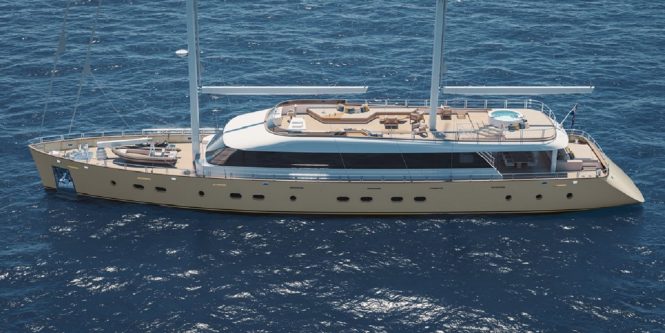 42m super yacht MARALLURE offers the ultimate sailing experience in Croatia