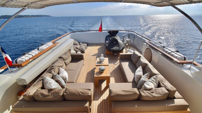 ORIZZONTE | Sun deck lower lounge