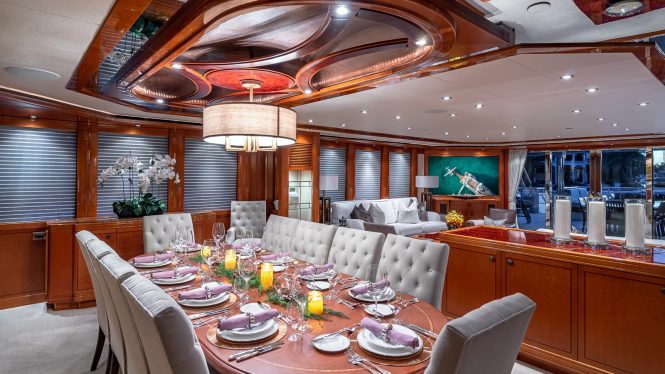 Elegant dining area