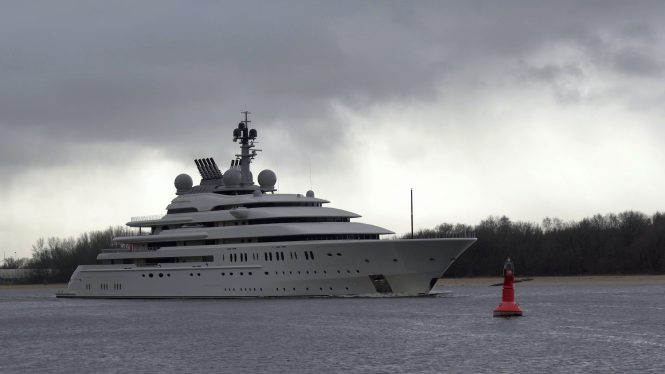 Lurssen mega yacht OPERA - photo © DrDuu