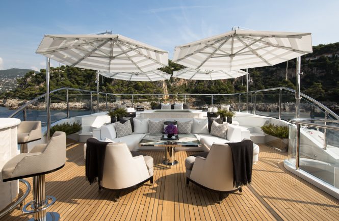 On board Jacuzzi | photo Jeff Brown Benetti