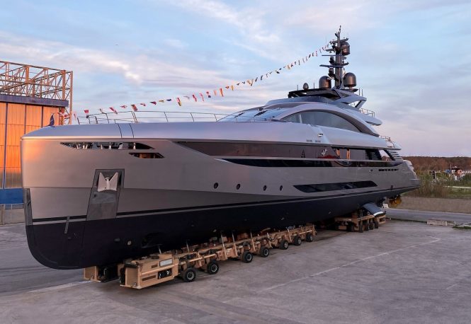 Rossinavi launch 50m luxury motor yacht NO STRESS  designed by Enrico Gobbi – Team for Design