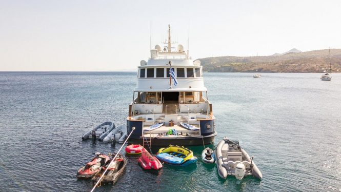 52m CRN Ancona motor yacht WIND OF FORTUNE is offering a 15% discount in Greece