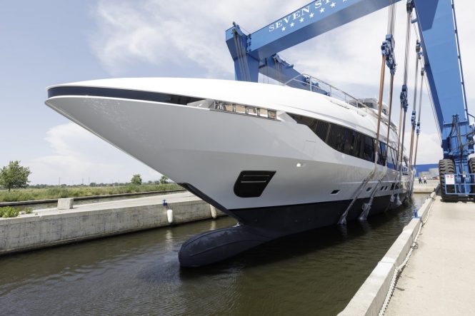 Mangusta launch third 50m Oceano 50 superyacht PROJECT SALERNO