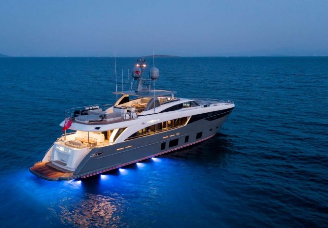 Last chance to book the 35m Princess motor yacht ANTHEYA III this summer in Croatia at reduced rates