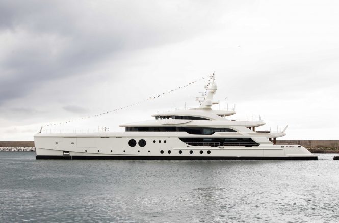 Custom 67m Benetti superyacht FB285NK launched in Italy