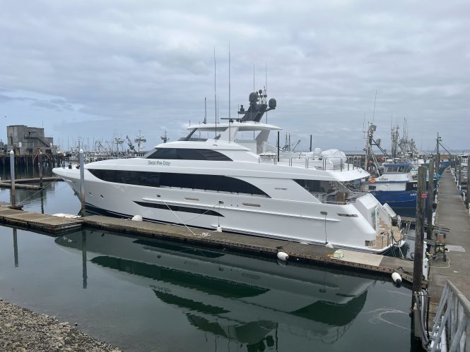 38m motor yacht SEAS THE DAY delivered to her owner