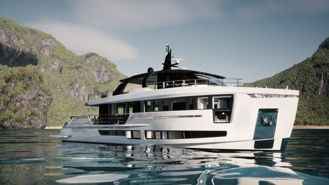 Alpha Yachts sells a brand new 30m ALPHA SQUALO TRENTA superyacht