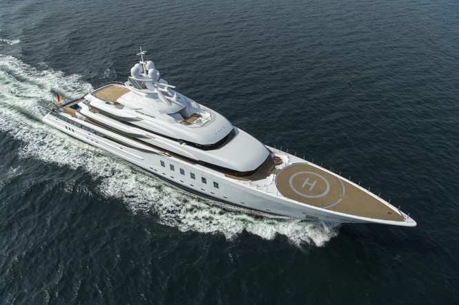 The ultimate charter experience: A collection of elite mega yachts for charter in the Mediterranean for over a million Euros per week