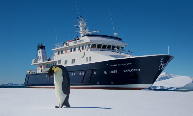 47m extreme expedition yacht HANSE EXPLORER heads to Antarctica for exclusive charters