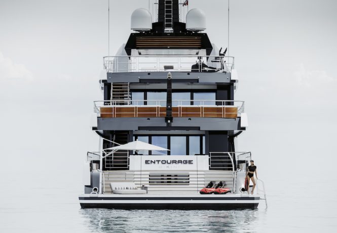 60m Amels Yacht ENTOURAGE – New photos showcasing interior and exterior areas
