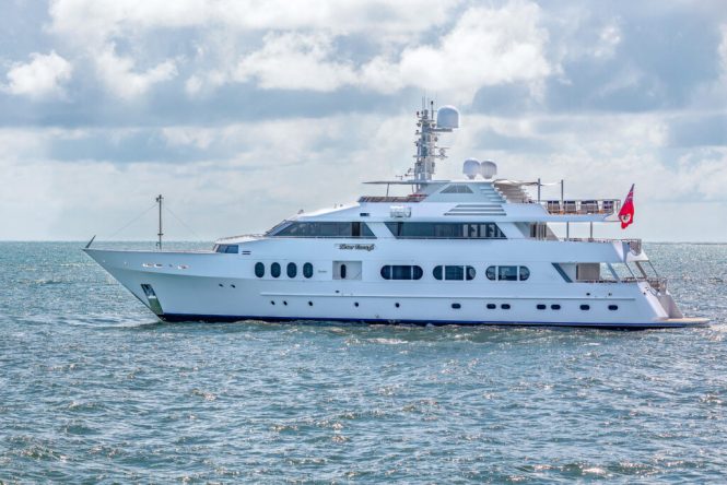 Amazing 30% discount offered by 42m charter yacht NEVER ENOUGH in the Bahamas