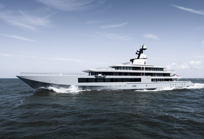 Oceanco proudly delivers 109-metre mega yacht SEVEN SEAS