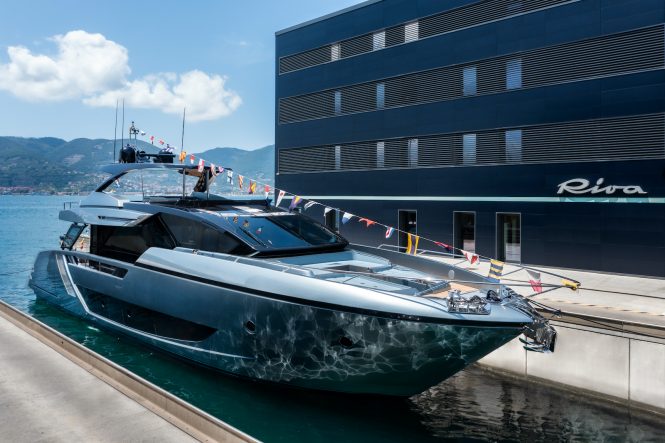Iconic Italian shipyard Riva launches Riva 82′ motor yacht DIVA