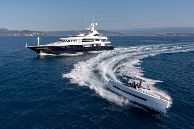 Superb 59m superyacht TREEHOUSE available for charter in select Mediterranean locations