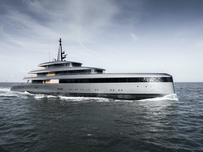 84m superyacht OBSIDIAN delivered by Feadship and raises the bar on carbon reduction