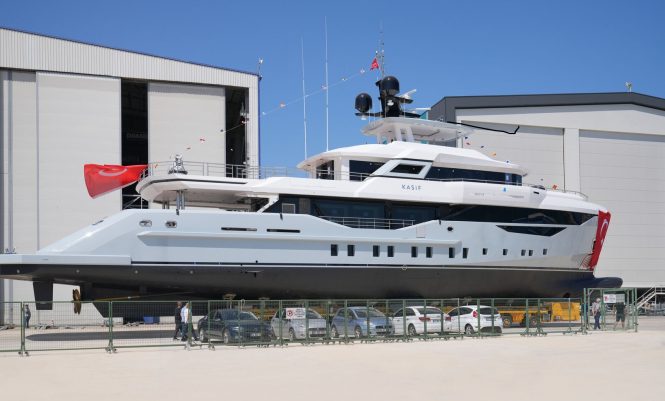 Bilgin Yachts launch 42m superyacht KAŞIF in Turkey