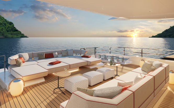 Exterior lounge