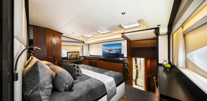 Master suite with sunken ensuite
