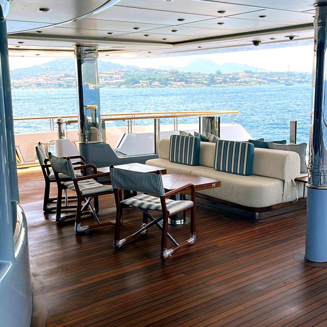 Aft deck