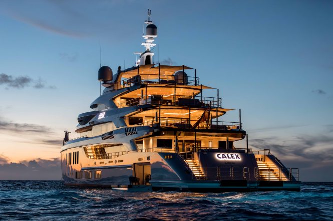 YACHT REVIEW: 67m owner customised Benetti mega yacht CALEX
