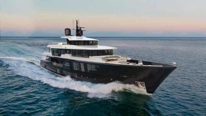 41m superyacht MCP134 under construction with delivery due in 2024