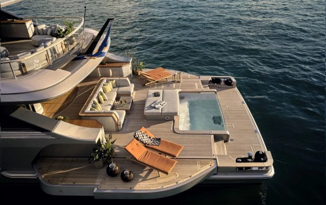 Aft beach club