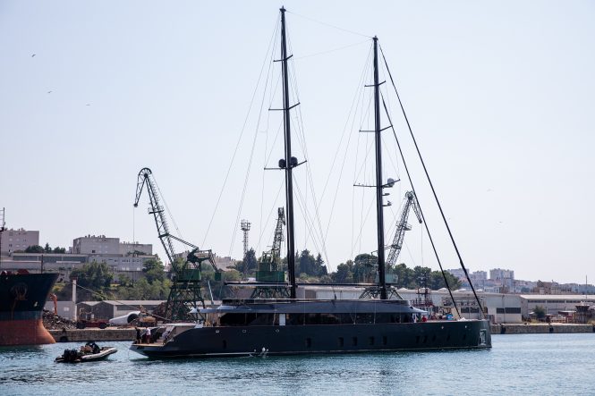 52m luxury sailing yacht SCORPIOS has been delivered and is available for charter in Croatia