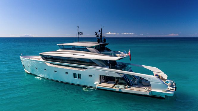 34m luxury yacht ALMOST THERE has arrived